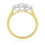 R-44231-AD-Y  1.00ct Diamond Three Stone Ring