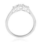 R-44856-AD-W   0.25ct Diamond Three Stone Ring