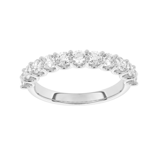 R-81220-AD-W  1.10ct Lab Diamond Eleven Stone Ring (EGL Report Included)