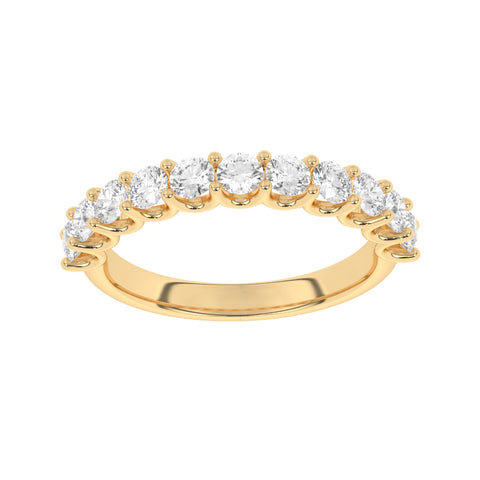 R-81220-AD-Y  1.10ct Lab Diamond Eleven Stone Ring (EGL Report Included)