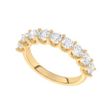 R-81240-AD-Y  1.80ct Lab Diamond Nine Stone Ring (EGL Report Included)