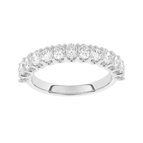 R-81320-AD-W  1.30ct Lab Diamond Thirteen Stone Ring (EGL Report Included)