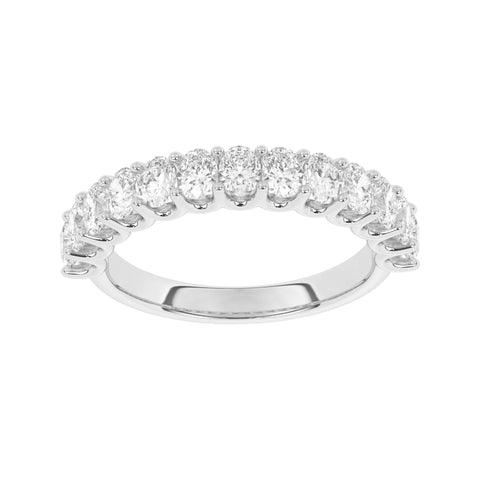 R-81320-AD-W  1.30ct Lab Diamond Thirteen Stone Ring (EGL Report Included)