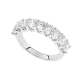 R-81340-AD-W  2.20ct Lab Diamond Nine Stone Ring (EGL Report Included)