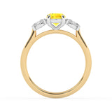 R-82512-YL-Y  1.50ct Lab Diamond Three Stone Ring