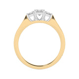 R-83100-AD-Y  1.10ct Lab Diamond Three Stone Ring (EGL Report Included)