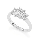 R-83200-AD-W  1.80ct Lab Diamond Three Stone Ring (EGL Report Included)