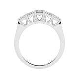 R-86200-AD-W  2.10ct F/VS Lab Diamond Five Stone Ring (EGL Report Included)