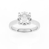 R-87300-AD-W  3.00ct D/VS2 Brilliant Cut Lab Diamond Solitaire Ring (IGI Report Included)