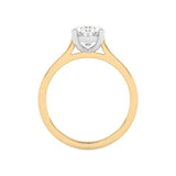 R-89200-AD-Y  2.00ct D/VS2 Oval Cut Lab Diamond Solitaire Ring (IGI Report Included)